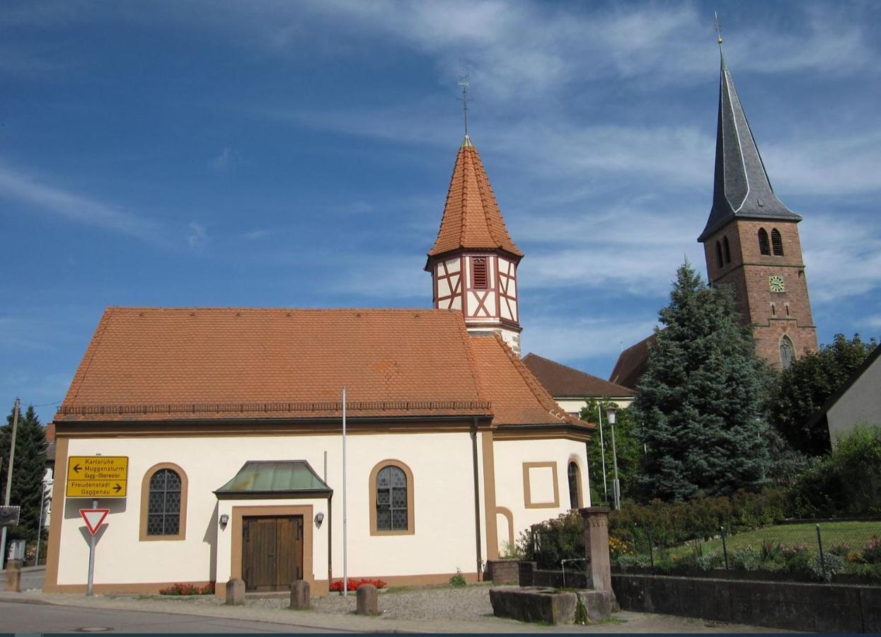 Ferienwohnung Zwischen Rhein Und Schwarzwald Bischweier Εξωτερικό φωτογραφία